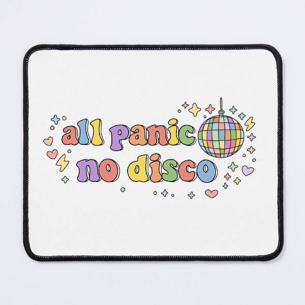 Item preview, All Panic No Disco - Mental Health designed and sold by TheStickerPsych.