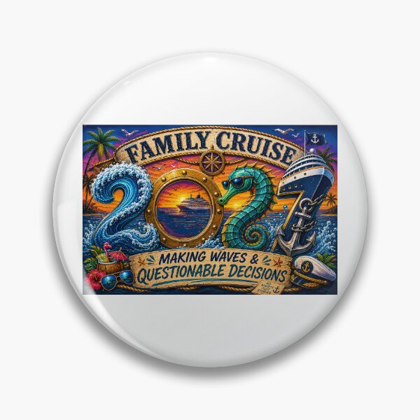 Item preview, TRAVEL COLLECTION - FAMILY CRUISE -  2027 - MAKING WAVES & QUESTIONABLE DECISIONS designed and sold by WheelieGdArt.