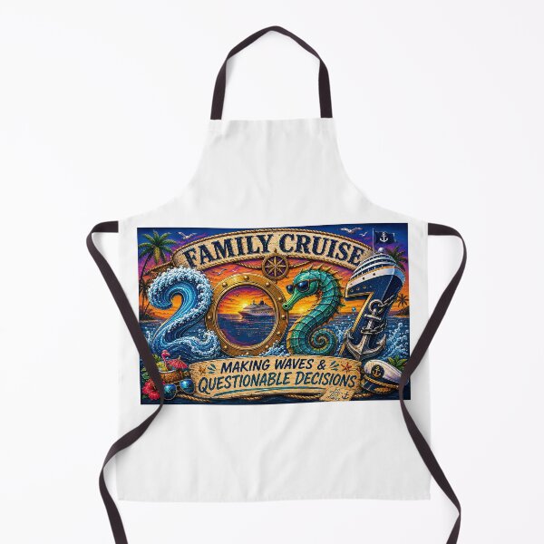 Item preview, TRAVEL COLLECTION - FAMILY CRUISE - 2027 - MAKING WAVES & QUESTIONABLE DECISIONS designed and sold by WheelieGdArt.