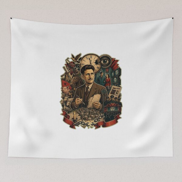 Item preview, George Orwell designed and sold by AlfredoBela.