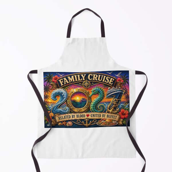 Item preview, TRAVEL COLLECTION - FAMILY CRUISE - 2027 - RELATED BY BLOOD - UNITED BY BUFFET designed and sold by WheelieGdArt.