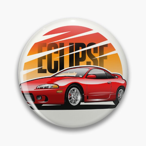 Item preview, Mitsubishi Eclipse Gsx Red Color JDM Sport Car designed and sold by Juan-Art-22.