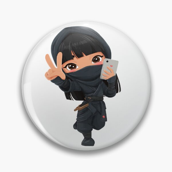 Item preview, chibi samurai character designed and sold by cutemakerotart.