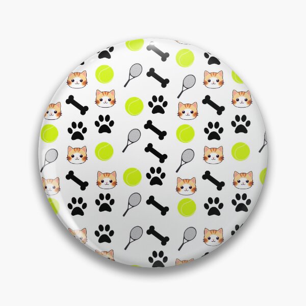 Item preview, Cute Tennis & Cat Design  designed and sold by PawFitt.