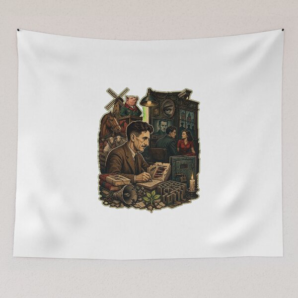 Item preview, George Orwell designed and sold by AlfredoBela.