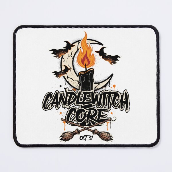 Item preview, Burn Bright Candle Witch T-Shirt | Witch Hour Halloween Graphic Tee v14 designed and sold by DarylWelsh2024.