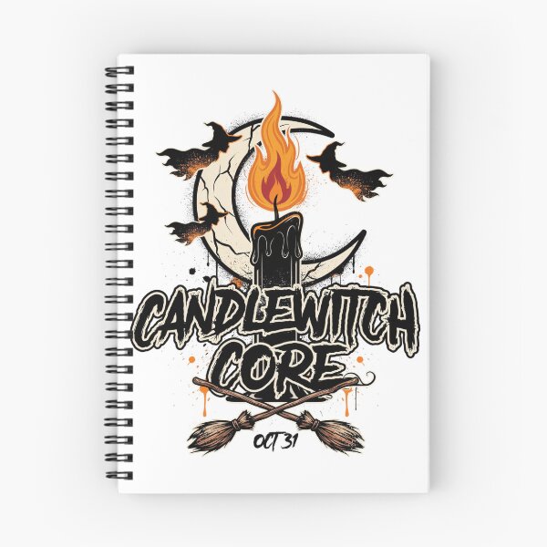 Item preview, Burn Bright Candle Witch T-Shirt | Witch Hour Halloween Graphic Tee v14 designed and sold by DarylWelsh2024.