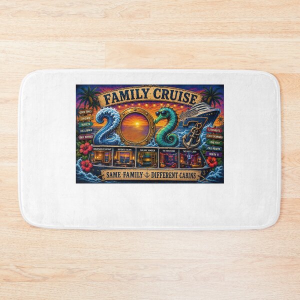 Item preview, TRAVEL COLLECTION - FAMILY CRUISE - 2027 - SAME FAMILY • DIFFERENT CABINS designed and sold by WheelieGdArt.