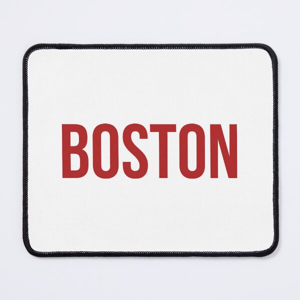 Item preview, Boston City Vintage Red Typography Minimalist Text Word designed and sold by FemmePod.