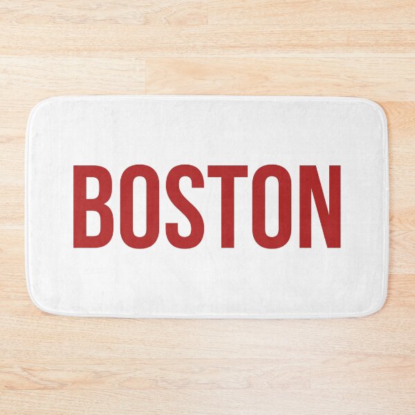 Item preview, Boston City Vintage Red Typography Minimalist Text Word designed and sold by FemmePod.