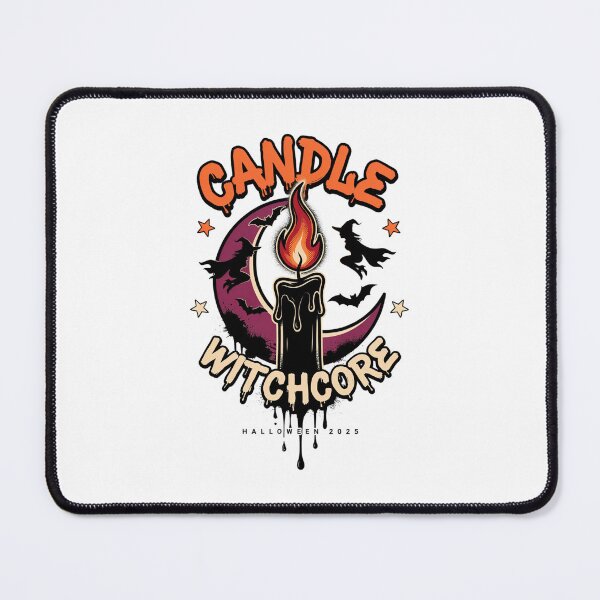 Item preview, Burn Bright Candle Witch T-Shirt | Witch Hour Halloween Graphic Tee v15 designed and sold by DarylWelsh2024.