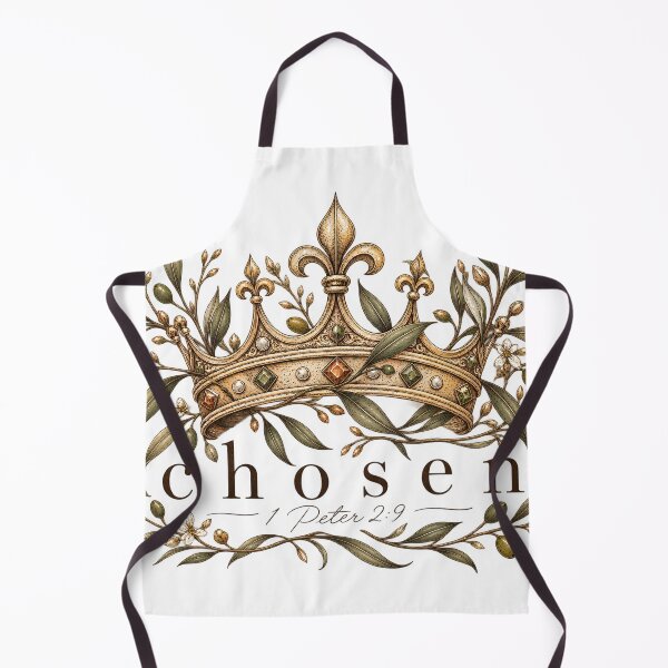 Item preview, Chosen 1 Peter 2:9 Botanical Catholic T-Shirt designed and sold by PrayerWarriorUSA.