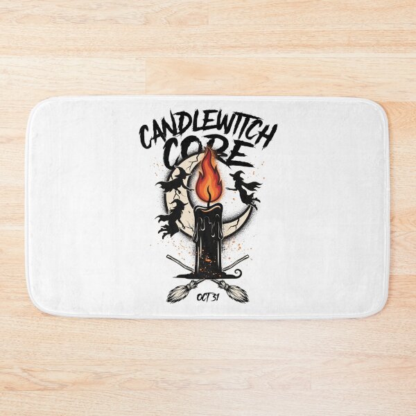 Item preview, Burn Bright Candle Witch T-Shirt | Witch Hour Halloween Graphic Tee v16 designed and sold by DarylWelsh2024.