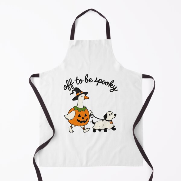 Item preview, Off To Spooky Goose Dog Halloween designed and sold by gunaone-design.