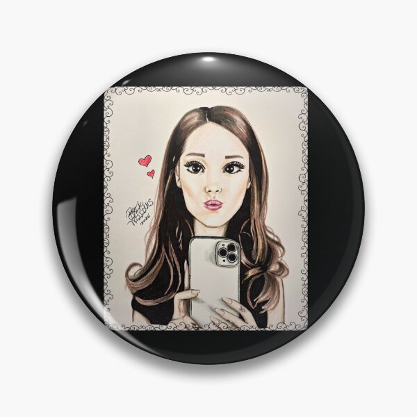 Item preview, Ariana selfie designed and sold by BriMarlenaArt7.