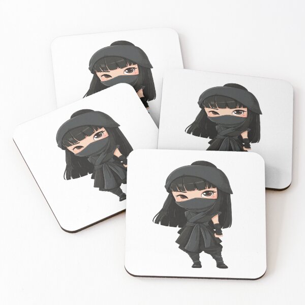 Item preview, chibi samurai character designed and sold by cutemakerotart.