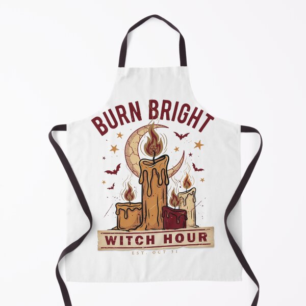 Item preview, Burn Bright Candle Witch T-Shirt | Witch Hour Halloween Graphic Tee v17 designed and sold by DarylWelsh2024.