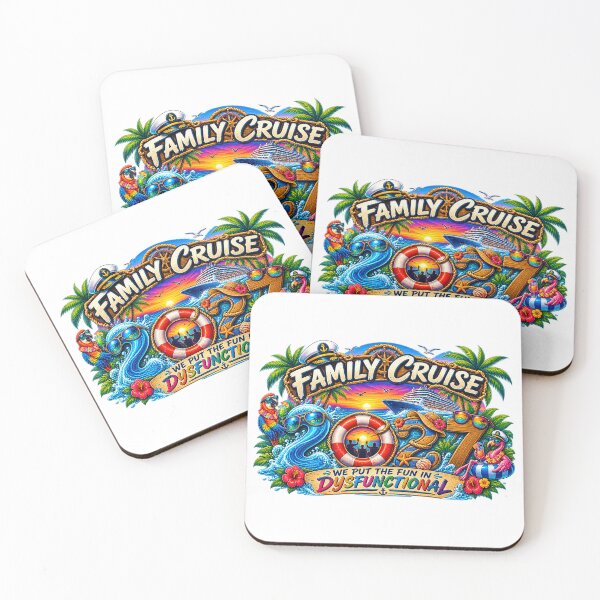 Item preview, TRAVEL COLLECTION - FAMILY CRUISE - 2027 - WE PUT THE FUN IN DYSFUNCTIONAL designed and sold by WheelieGdArt.