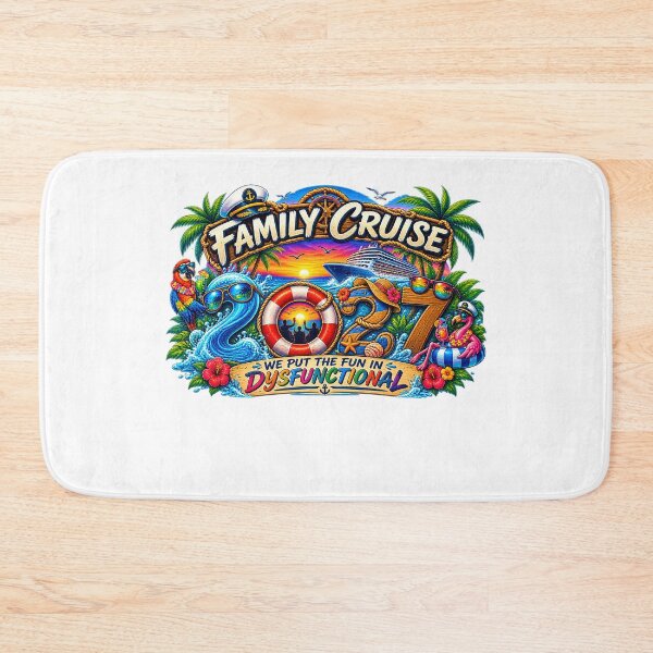 Item preview, TRAVEL COLLECTION - FAMILY CRUISE - 2027 - WE PUT THE FUN IN DYSFUNCTIONAL designed and sold by WheelieGdArt.