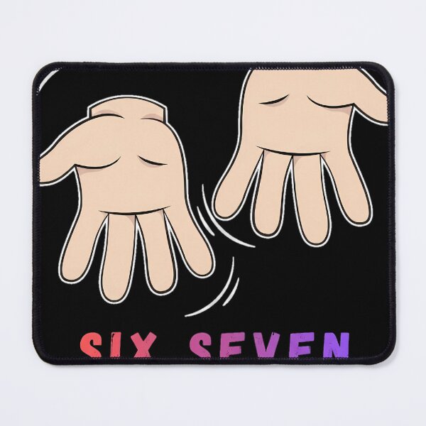Item preview, Six Seven Minimalist Streetwear Hand Sign - Dark Edition designed and sold by JulSaMar03.