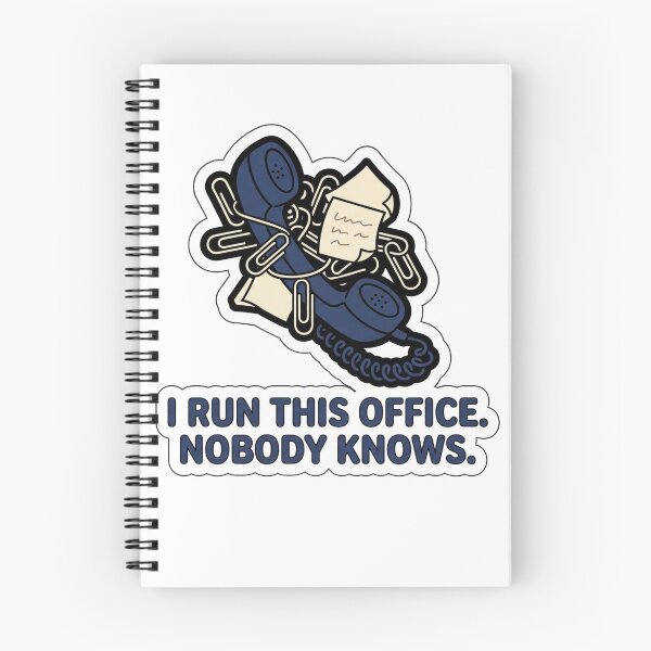 Item preview, I Run This Office Nobody Knows Funny Coworker Office Humor Sarcastic Worker Gift Tee designed and sold by NKWealthDesign.