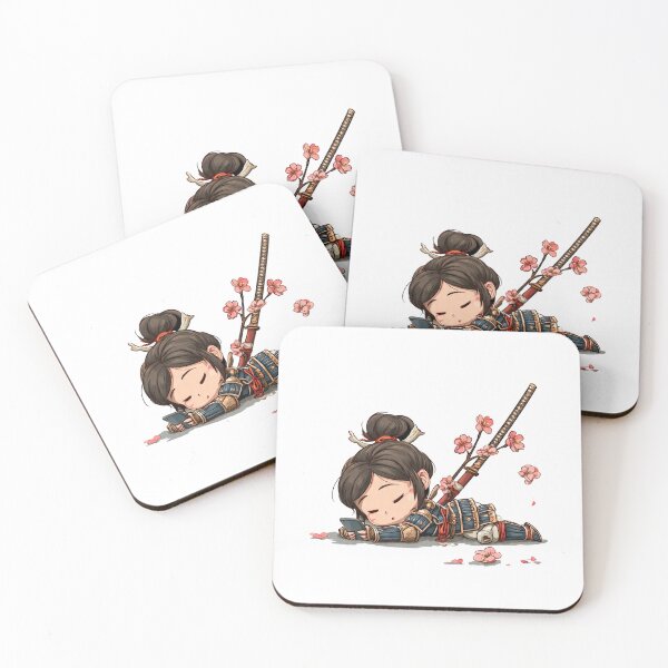 Item preview,  chibi samurai warrior  designed and sold by cutemakerotart.
