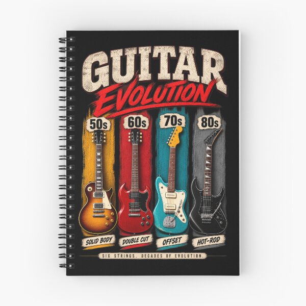 Item preview, Guitar Evolution Through the Decades designed and sold by Artnankin.