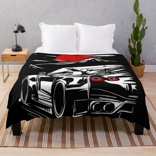 Nissan GT-R Nismo Haruna Throw Blanket