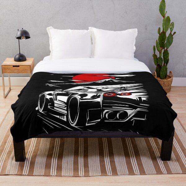 Nissan GT-R Nismo Haruna Throw Blanket