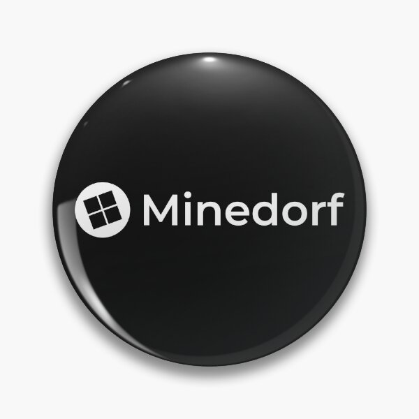 Item preview, Minedorf Logo (white) designed and sold by flyxify | X-Shop.