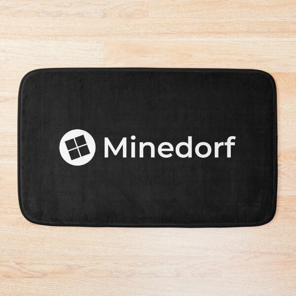 Item preview, Minedorf Logo (white) designed and sold by flyxify | X-Shop.