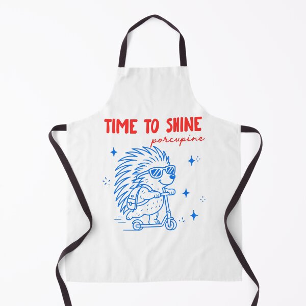 Item preview, Time to Shine Porcupine Funny Teacher Back to School designed and sold by gunaone-design.