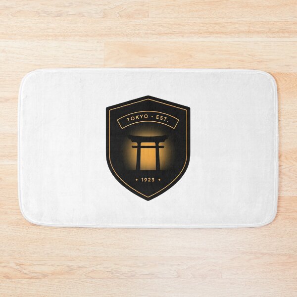 Item preview, Tokyo Torii Gate Crest — Shield Badge Logo designed and sold by Shutter-Dragon.