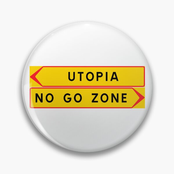 Artikelvorschau, Utopie vs. No-Go-Zone entworfen und verkauft von ALF2023.