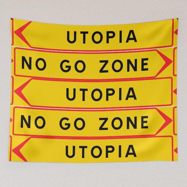 Item preview, Utopia vs No go zone designed and sold by ALF2023.
