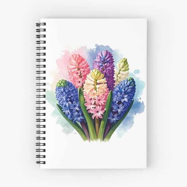 Item preview, Hyacinth flowers designed and sold by PrintLabStudio.