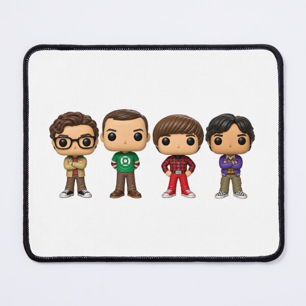 Item preview, Big Bang Theory Men Vinyl Figures designed and sold by Ohio Valley Pixels.