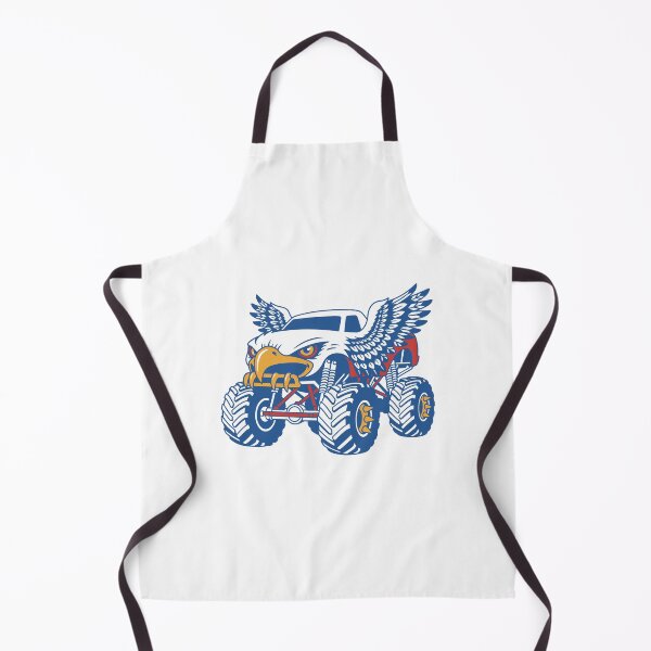 Item preview, Bald Eagle Monster Truck Kids Patriotic Bird Graphic designed and sold by gunaone-design.