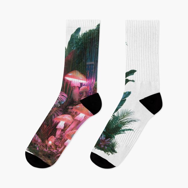 Item preview, Nature Reclaims - Blue Retro Arcade in a Neon Jungle designed and sold by Artdavesalzburg.