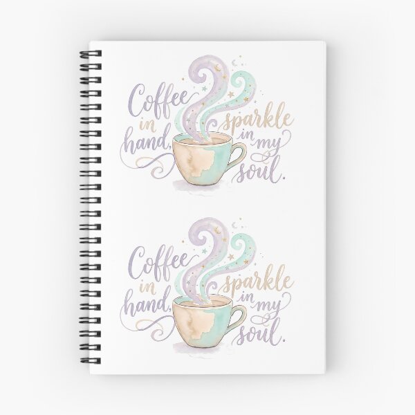 Item preview, B Coffee In Hand Sparkle In My Soul designed and sold by ART ATTACK ZONE.