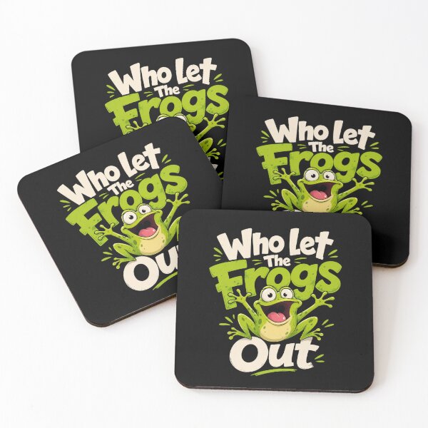 Item preview, Who let The Frogs Out  designed and sold by TheEndDesign.