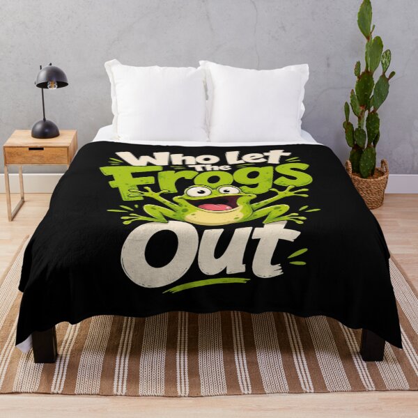 Item preview, Who let The Frogs Out designed and sold by TheEndDesign.
