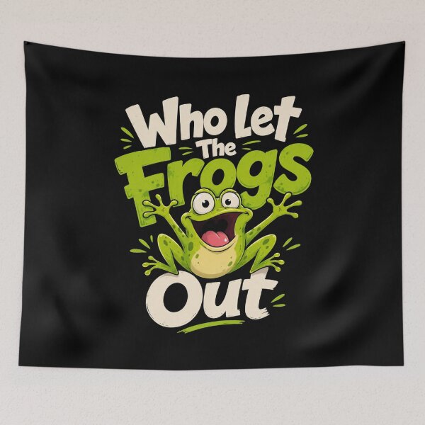 Item preview, Who let The Frogs Out  designed and sold by TheEndDesign.