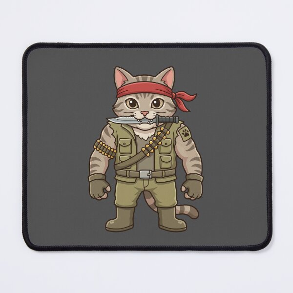 Item preview, Commando Cat designed and sold by TontikDesign.