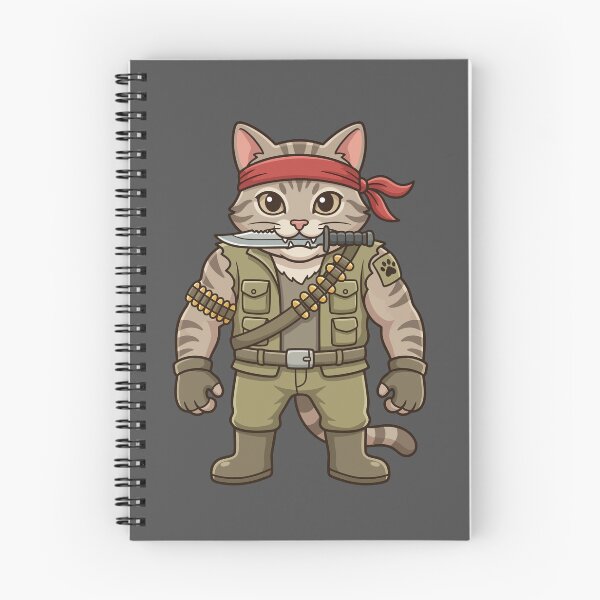 Item preview, Commando Cat designed and sold by TontikDesign.