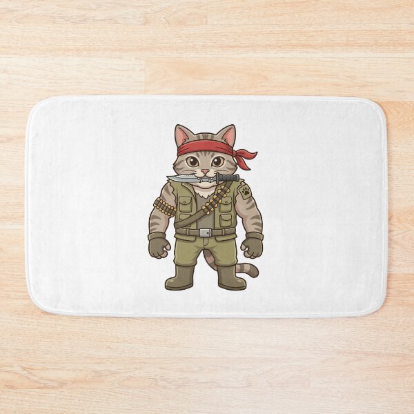 Item preview, Commando Cat designed and sold by TontikDesign.