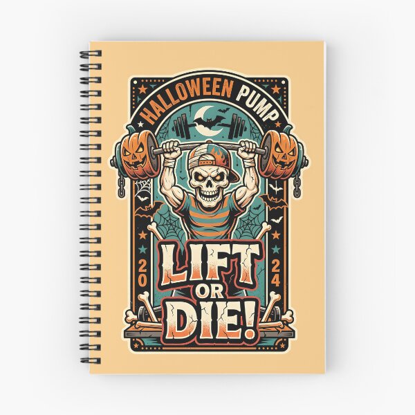 Item preview, Lift or die! - Halloween pump - Gifts for weightlifters designed and sold by ParadoxParadox.