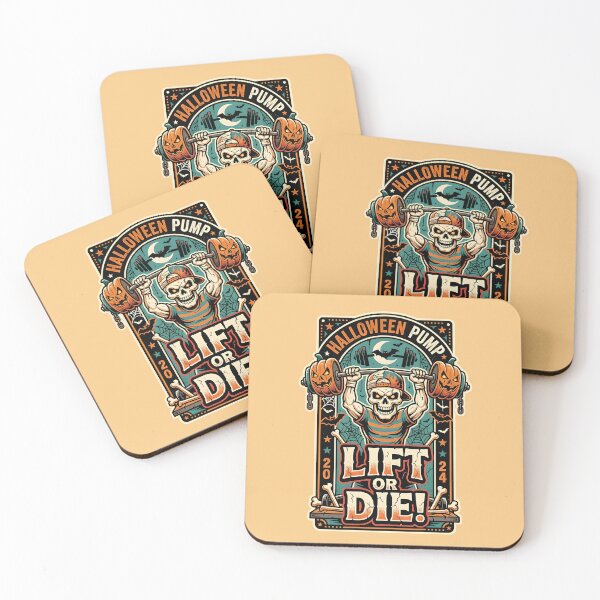 Item preview, Lift or die! - Halloween pump - Gifts for weightlifters designed and sold by ParadoxParadox.