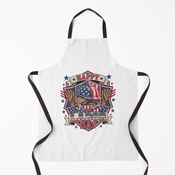 Item preview, Vintage American Labor Day Badge Shirt - Patriotic Worker Tee designed and sold by relso.