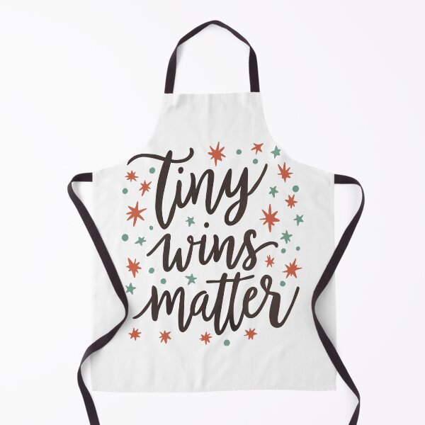 Item preview, Tiny Wins Matter Handwritten Quote Design designed and sold by DinaArtStudio.